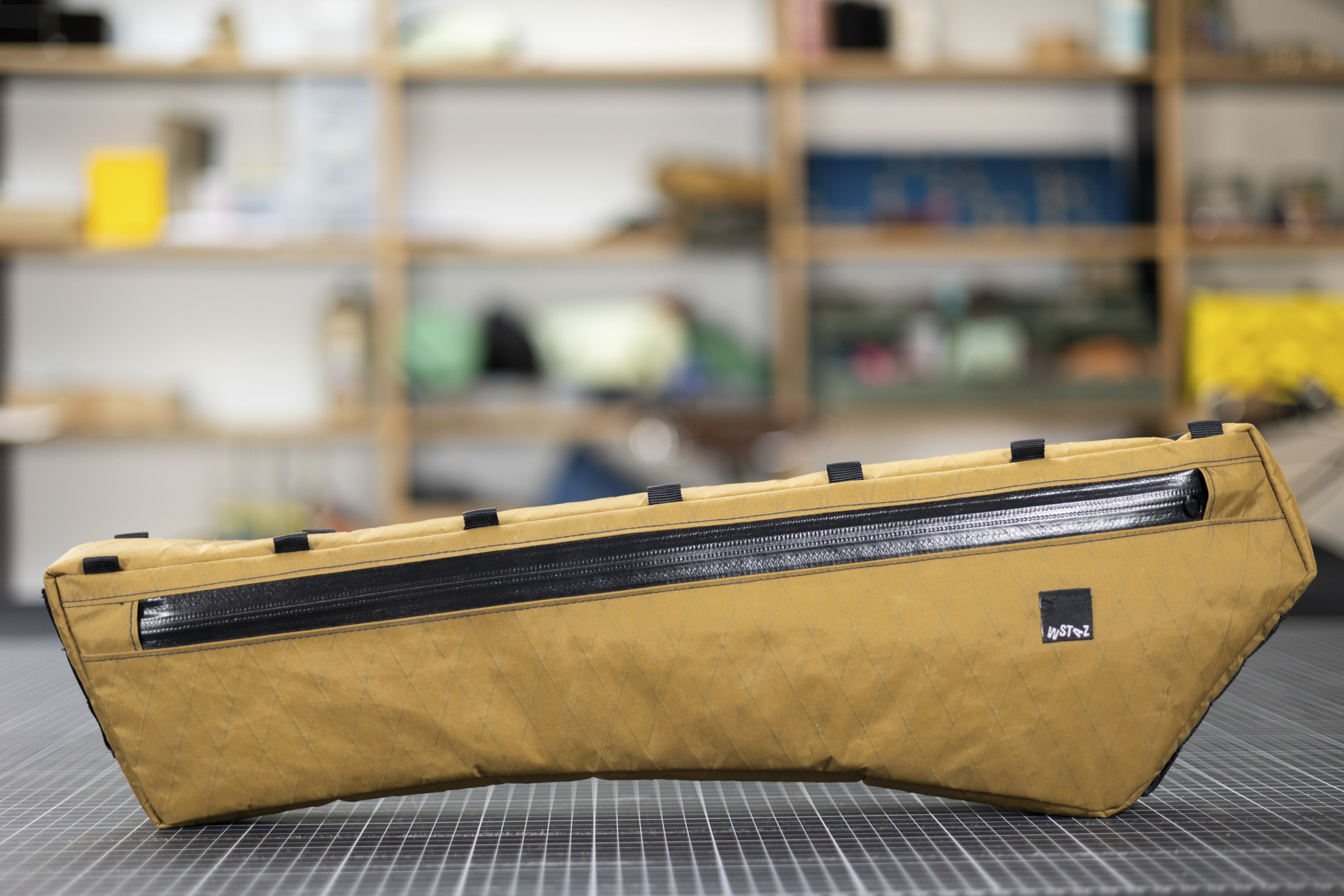 WSTAZ half framebag from xpac-coyote-brown