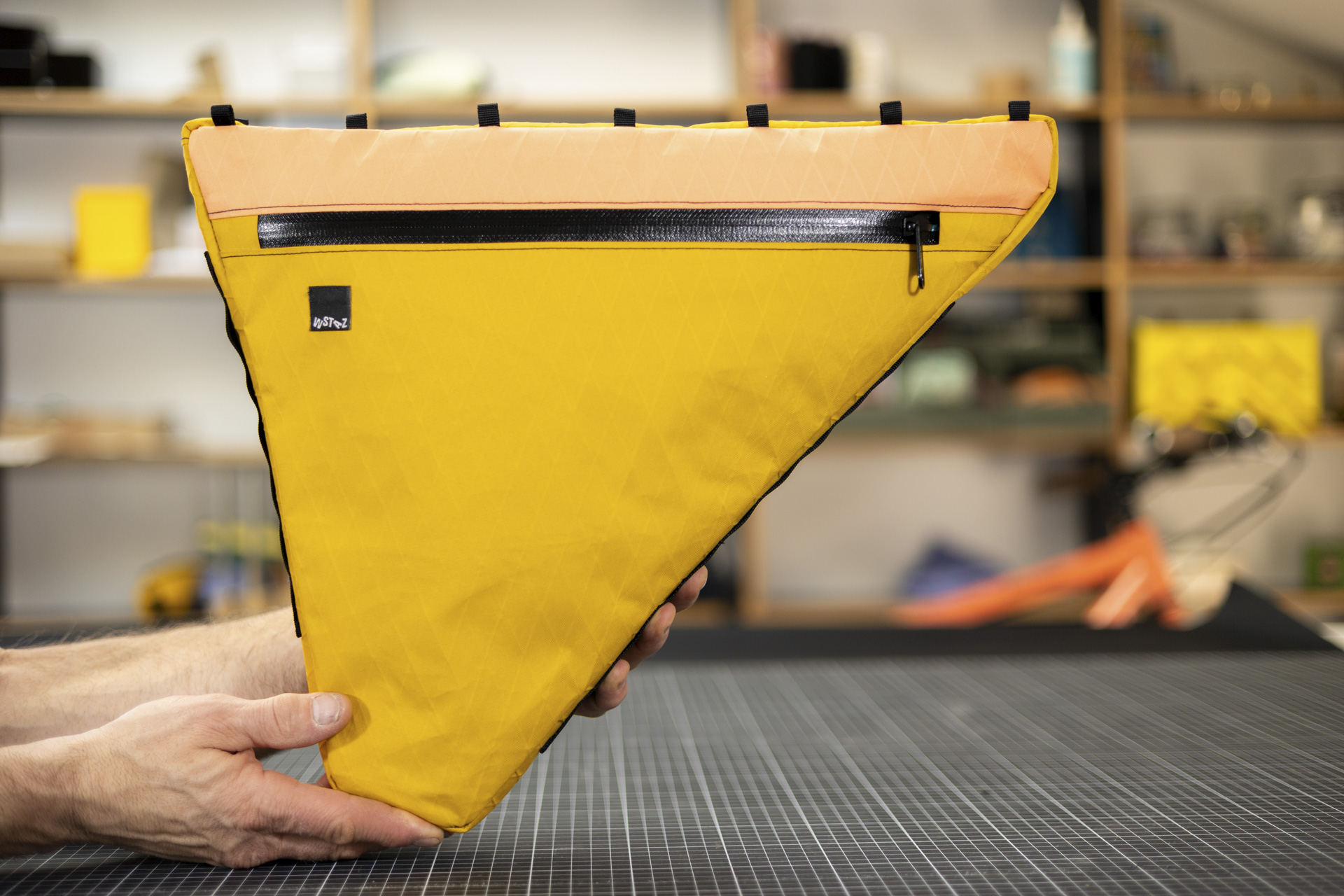 WSTAZ full framebag from xpac-goldenrod / xpac-alpenglow